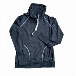 𝅺ROOTS cowl neck long sleeve athletic pull over size small